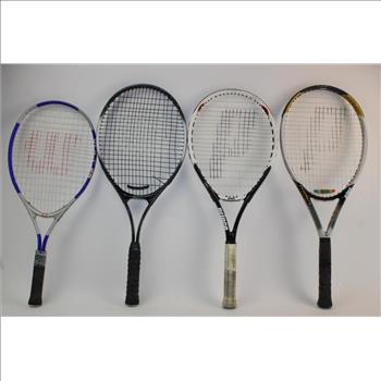 Tennis Racket Lot 4 Items