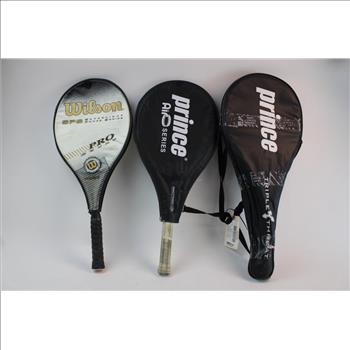 Tennis Racket Lot 4 Items