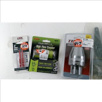 TEQ Stud Extractor, Hinges, And More, 5 Pieces