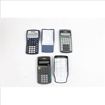 Texas Instrument Calculators, 3 Pieces