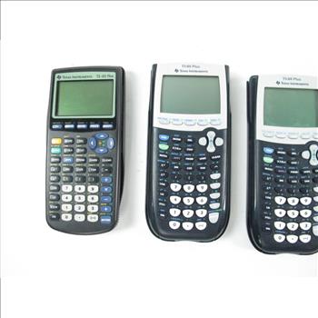 Texas Instrument Calculators, 5 Items