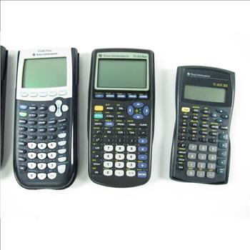 Texas Instrument Calculators, 5 Items