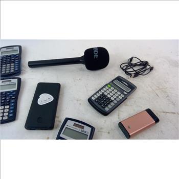 Texas Instrument Calculators And More 10 Pieces