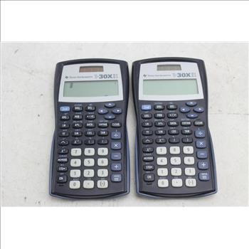 Texas Instrument TI-30x II S Scientific Calculator: 2 Items