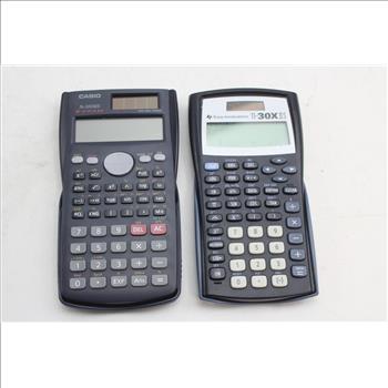 Texas Instrument TI-30X IIS And Casio FX-300MS Calculator: 2 Items