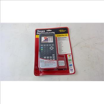 Texas Instrument Ti-84 Plus Graphing Calculator