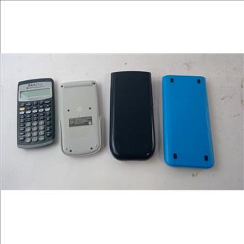 Texas Instruments Calculator And More, 4 Pieces