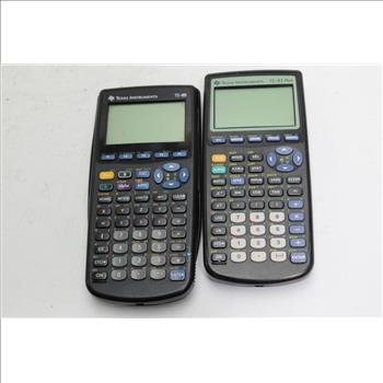 Texas Instruments Calculators, 2 Pieces