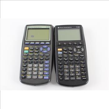 Texas Instruments Calculators, 2 Pieces