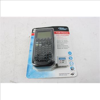 Texas Instruments Cas Graphing Calculator