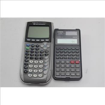 Texas Instruments, Casio Calculators, 2 Pieces