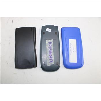 Texas Instruments, Casio, & Caliber Assorted Calculators; 3 Pieces