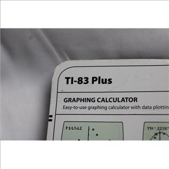 Texas Instruments Graphing Calculator