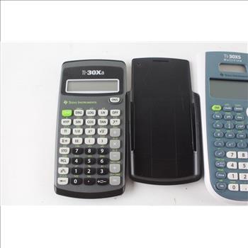 Texas Instruments Scientific Calculators, 2 Pieces