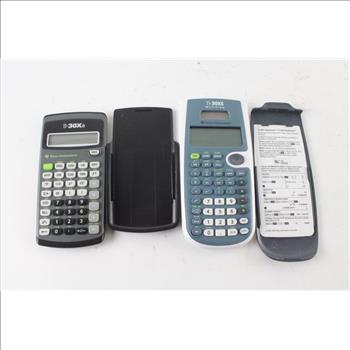 Texas Instruments Scientific Calculators, 2 Pieces