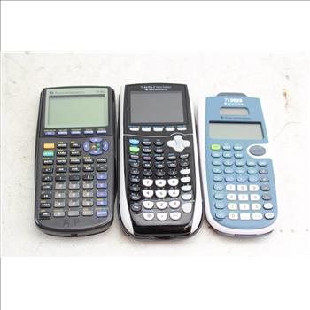 Texas Instruments Scientific Calculators: 3 Items