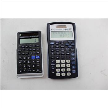 Texas Instruments Ti-30x IIs & Casio Calculators; 2 Pieces