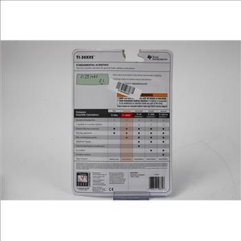 Texas Instruments, TI-30X Is