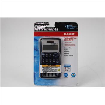 Texas Instruments, TI-30X Is