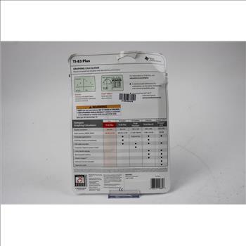 Texas Instruments, TI-83 Plus