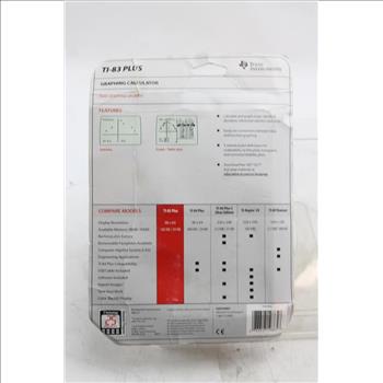 Texas Instruments TI-83 Plus Graphing Calculator