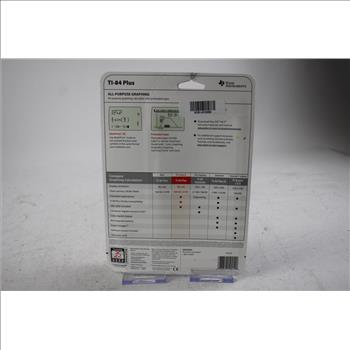 Texas Instruments TI-84 Plus Calculator