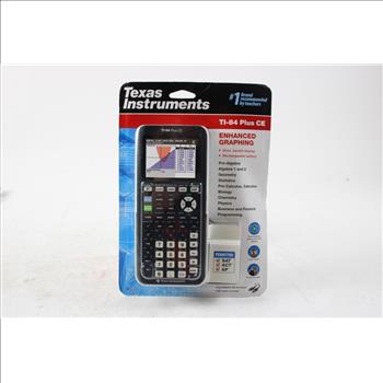Texas Instruments Ti-84 Plus CE Calculator
