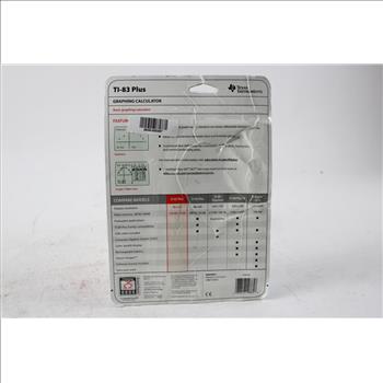 Texas Intruments TI-83 Plus Calculator