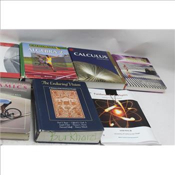 Textbooks: Calculus, Physics And More, 10+ Pieces