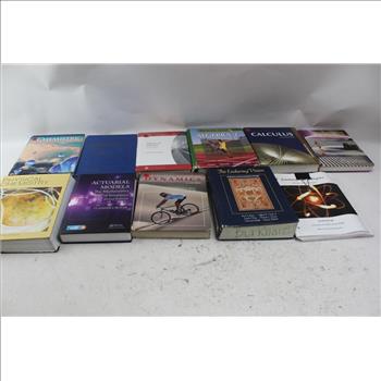 Textbooks: Calculus, Physics And More, 10+ Pieces