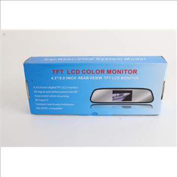 TFT LCD Color Monitor Rear View Mirror