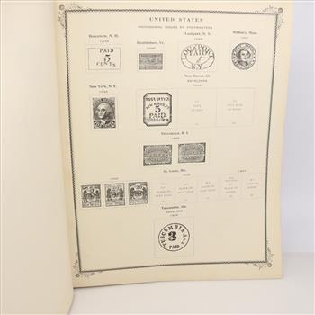 The American Album For United States Stamps, 140+ Pieces