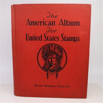 The American Album For United States Stamps, 140+ Pieces