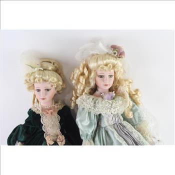 The Anastasia Collection Antique Dolls, 2 Pieces