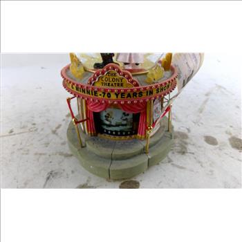 The Colony Theater Micket & Minny Snow Globe