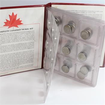 The Complete Canadian Nickel Set Collectors Book