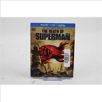 The Death Of Superman Blu-Ray + DVD + Digital