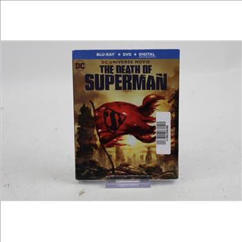 The Death Of Superman Blu-Ray + DVD + Digital