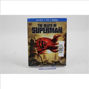 The Death Of Superman Blu-Ray + DVD + Digital