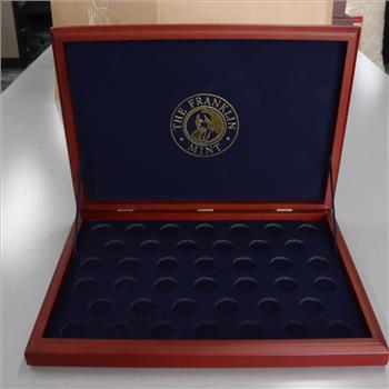 The Franklin Mint Complete Presidential Coin Collection Box