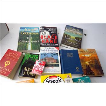 The Guadians By John Grisham Book, The Black Hand By Chris Blatchford Book, And More, 11+ Pieces