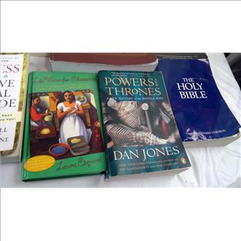 The Holy Bibe King James Version, Slow Horses By Mick Herron, And More, 7 Pieces