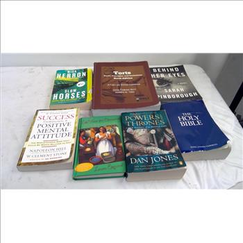 The Holy Bibe King James Version, Slow Horses By Mick Herron, And More, 7 Pieces