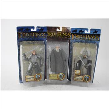 The Lord Of The Rings Action Figure Lot, 5 Pieces