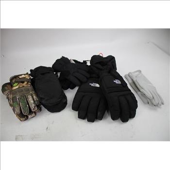 The North Face, Burton, All In Motion, And More Mixed Gloves Bulk Lot, 15 Pieces