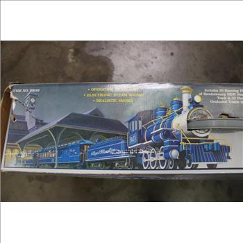 The Original Bachmann Big Haulers Royal Blue Complete Ready-To-Run Train Set
