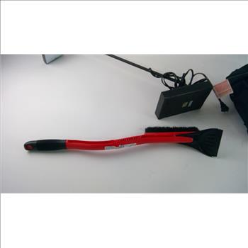 The Paper Studio Rolling Suitcase With Desk Lamp And More.