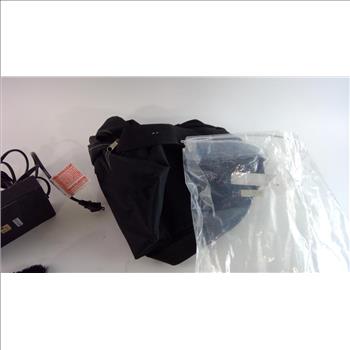 The Paper Studio Rolling Suitcase With Desk Lamp And More.