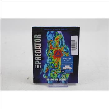 The Predator (2018) Blu-Ray + DVD + Digital