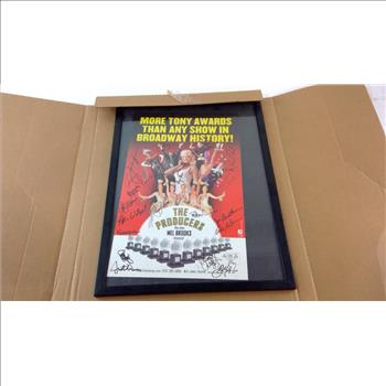 The Producers Signed Poster